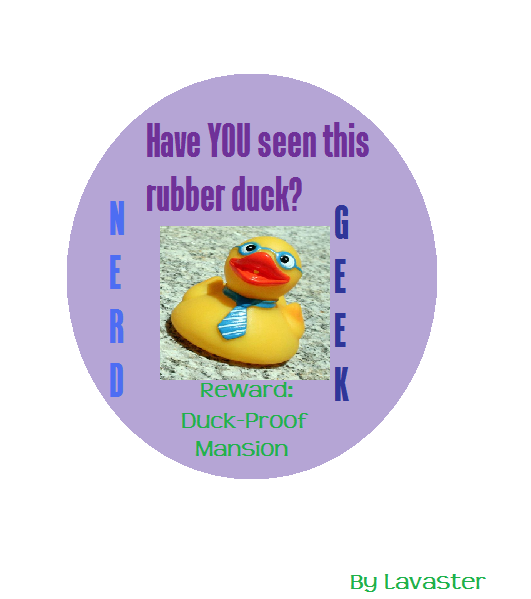 Have YOU seen this duck?